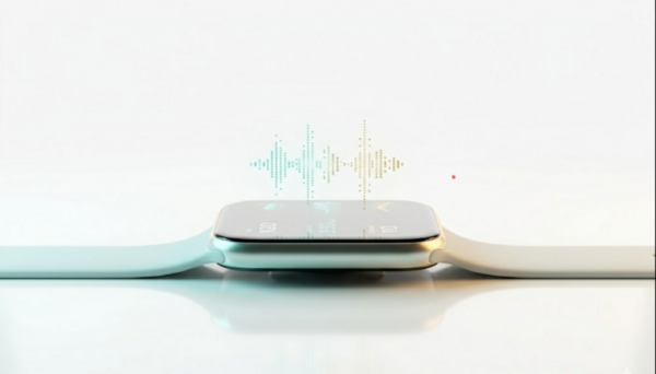 A wrist-worn tracker of the kind OutPatient AI reads data from